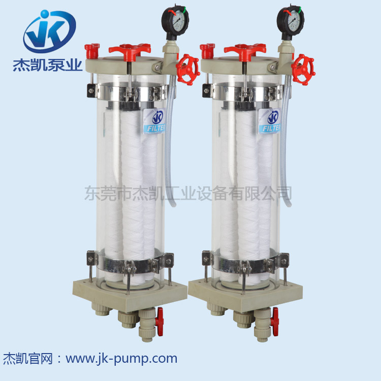 化學藥業電鍍過濾機,大家為什么都選擇杰凱