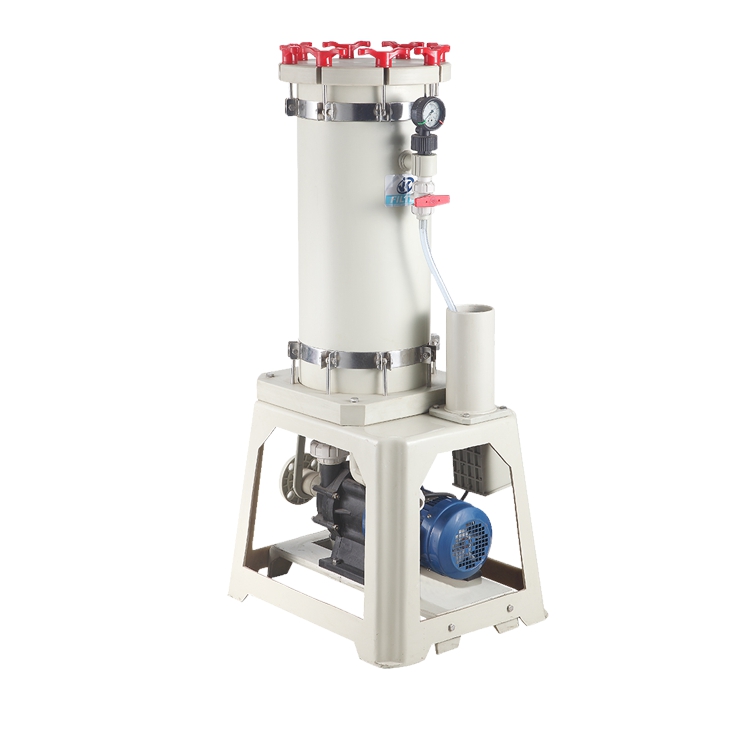 電鍍過濾機過濾正常,壓力表無壓力,原因有哪些?