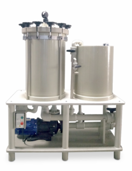 電鍍過濾機的操作說明